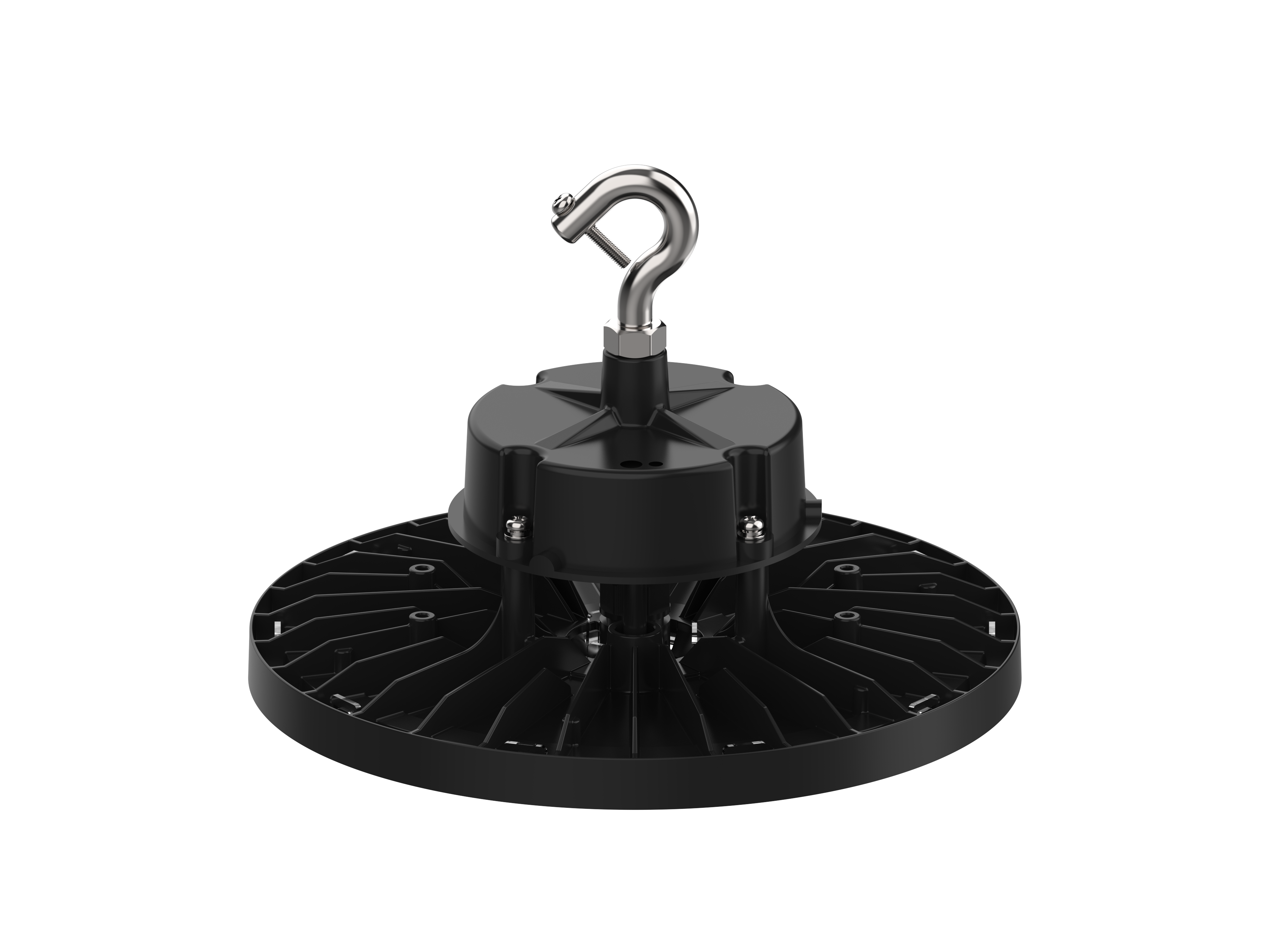 Saturn LED UFO High Bay Light - 200W, 37,000 Lumens, 5000K, Black Finish, UL & DLC Certified