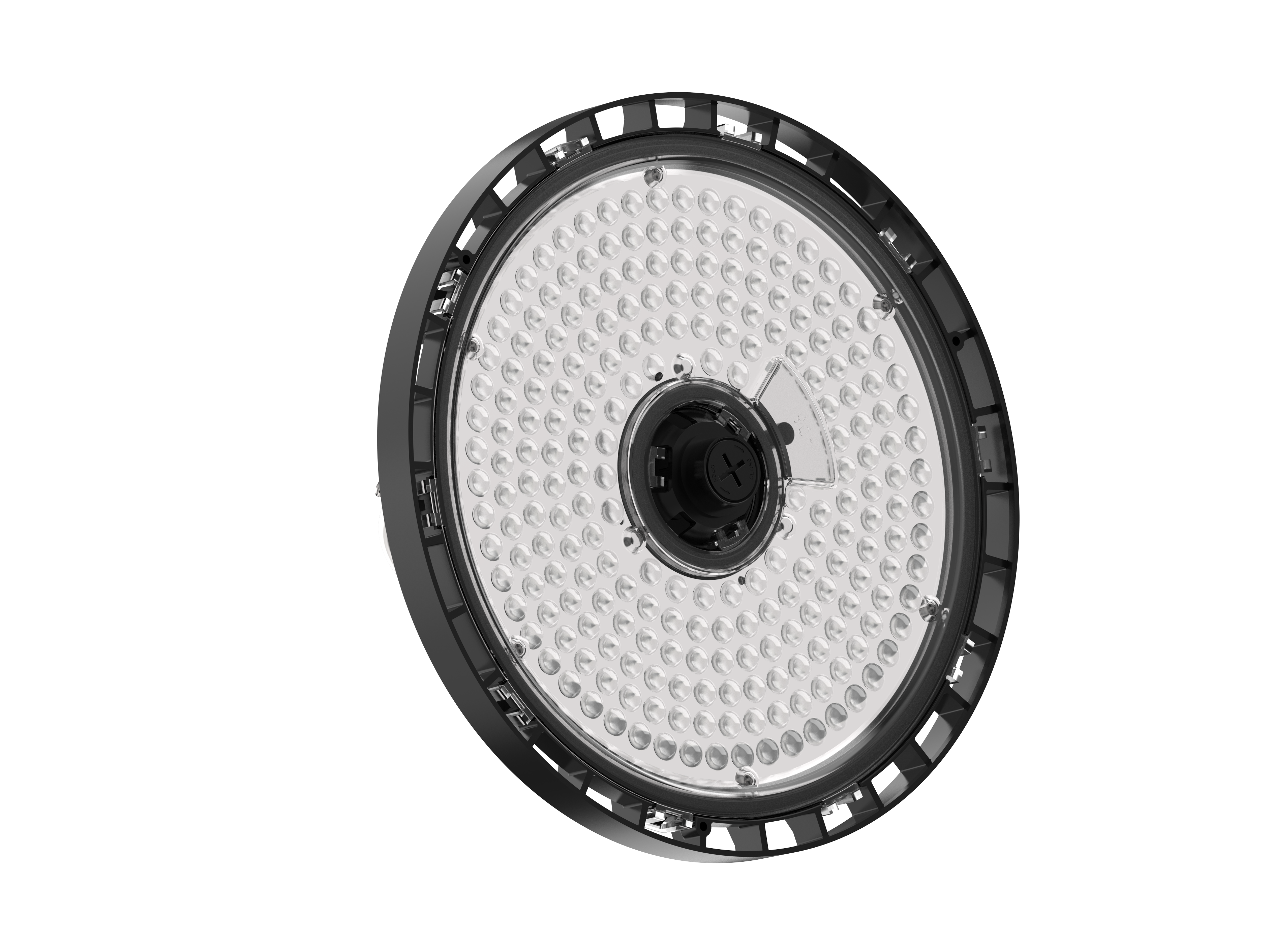 Saturn LED UFO High Bay, 150 watt, 120-277V, 27,750 Lumens, 5000K CCT, Black Finish