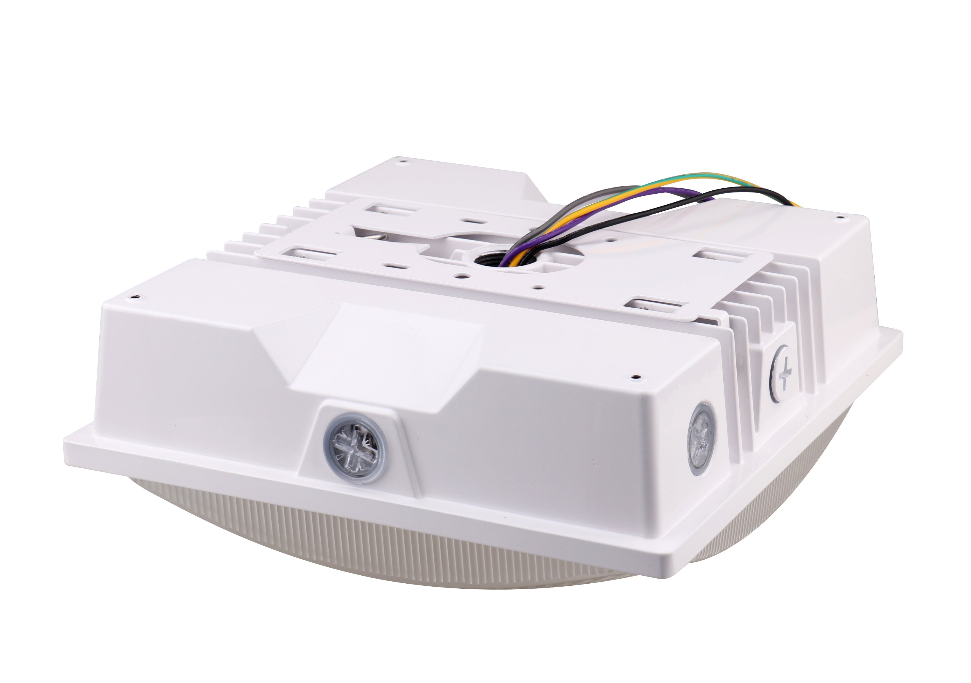 LED Canopy Light - 60W - Outdoor Parking Garage Light -  PGD - White - (UL+DLC 5.1)