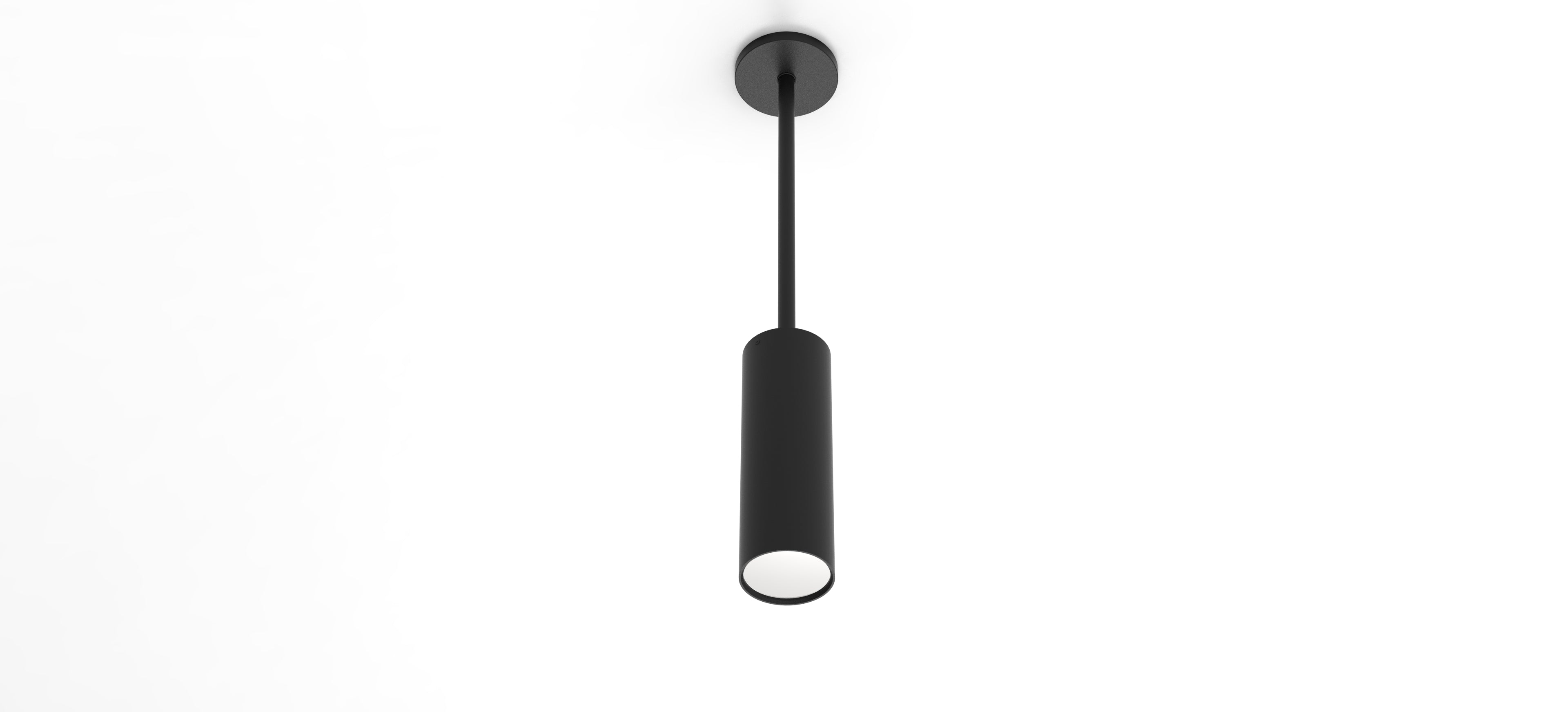 6" LED Architectural Cylinder Light Fixture, 2200 Lumens, 25W, CCT Selectable, 120-277V, Black Finish