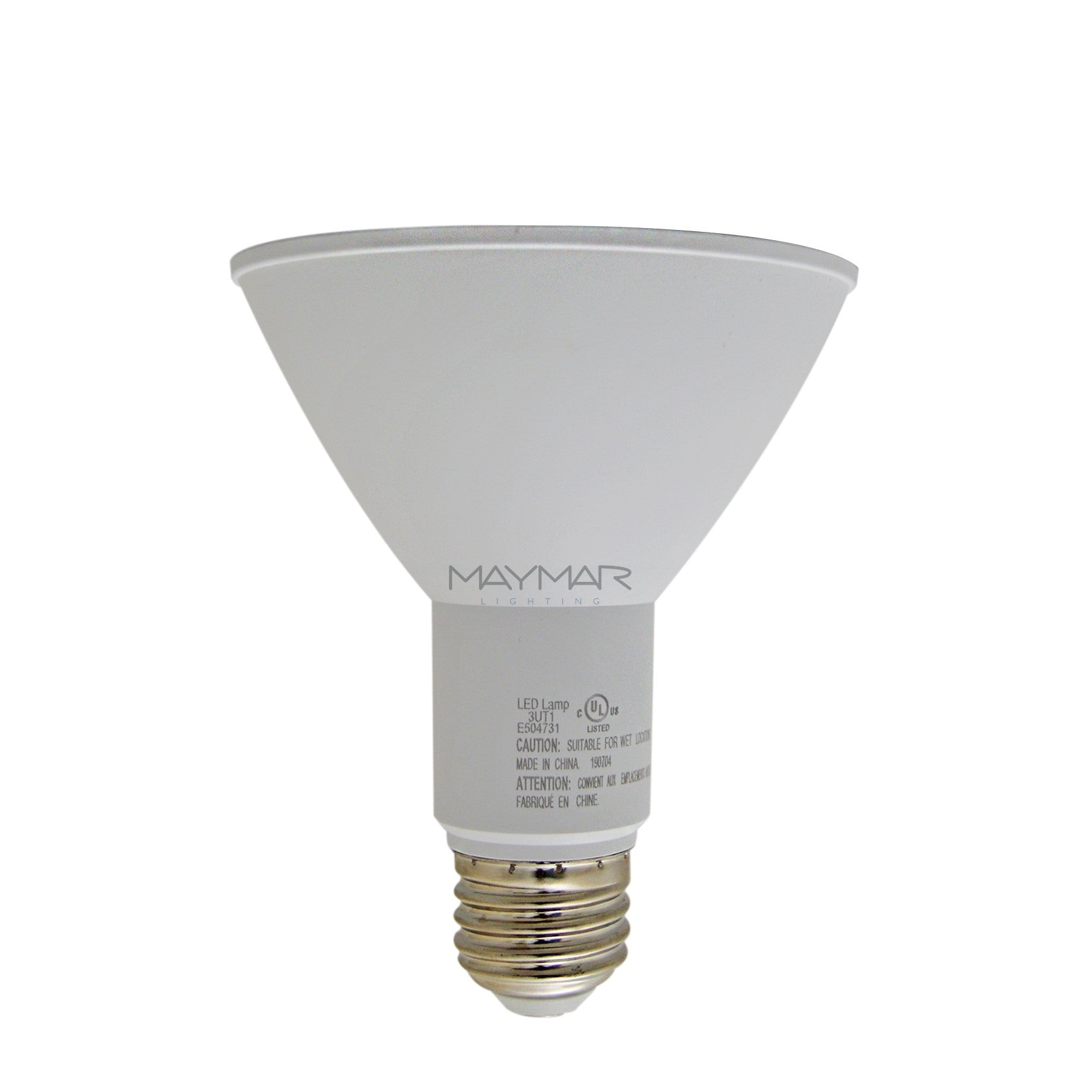 LED PAR30 10W - 800lm - 40° - Dimmable - UL