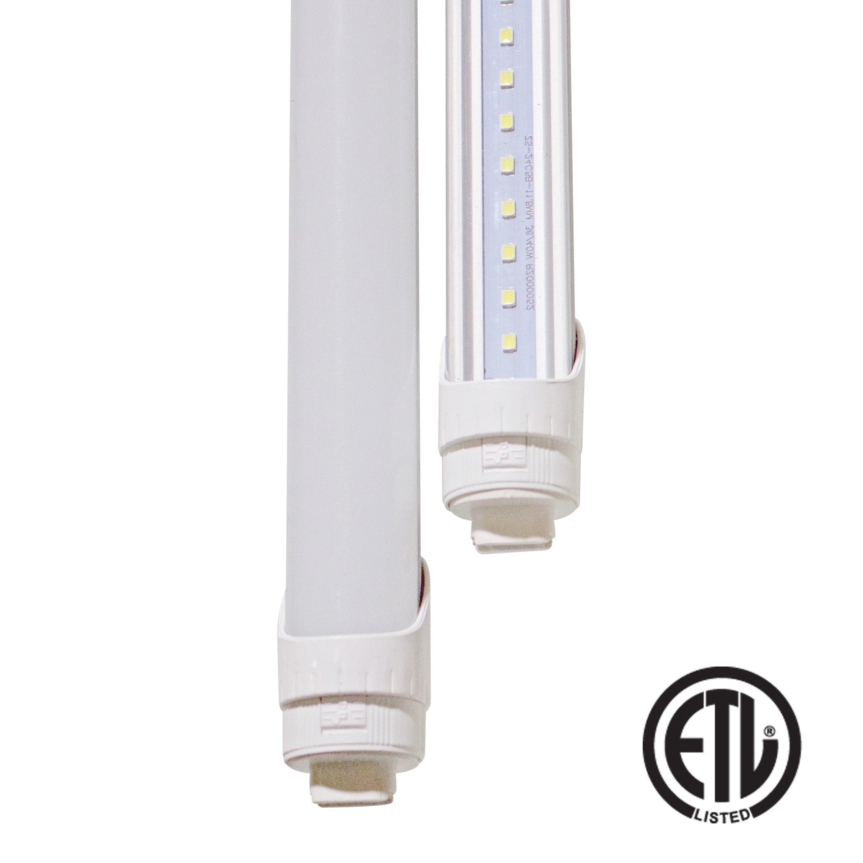 8ft 40W LED Tube - R17D Base - High Output Base - Bypass - (ETL)