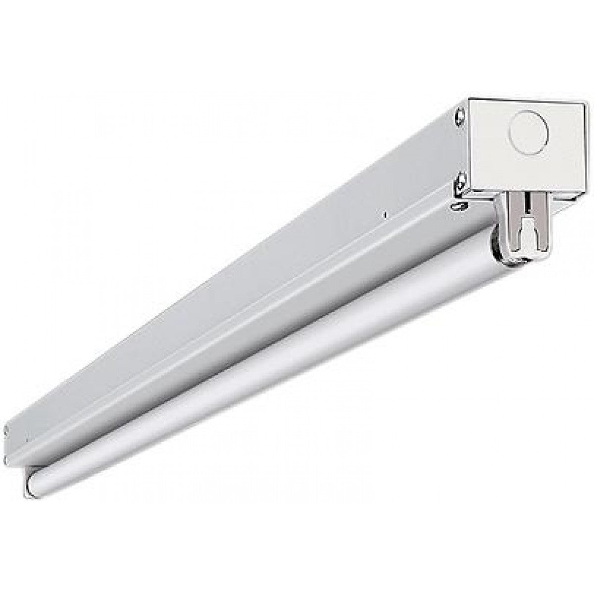 2' 1 Lamp Strip Fixture, 17W T8, No Reflector, 120-277 Universal