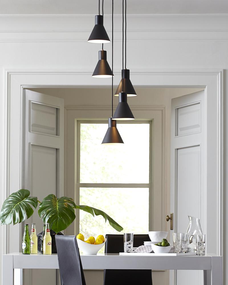 5141305EN3-848, Five Light Cluster Pendant , Towner Collection