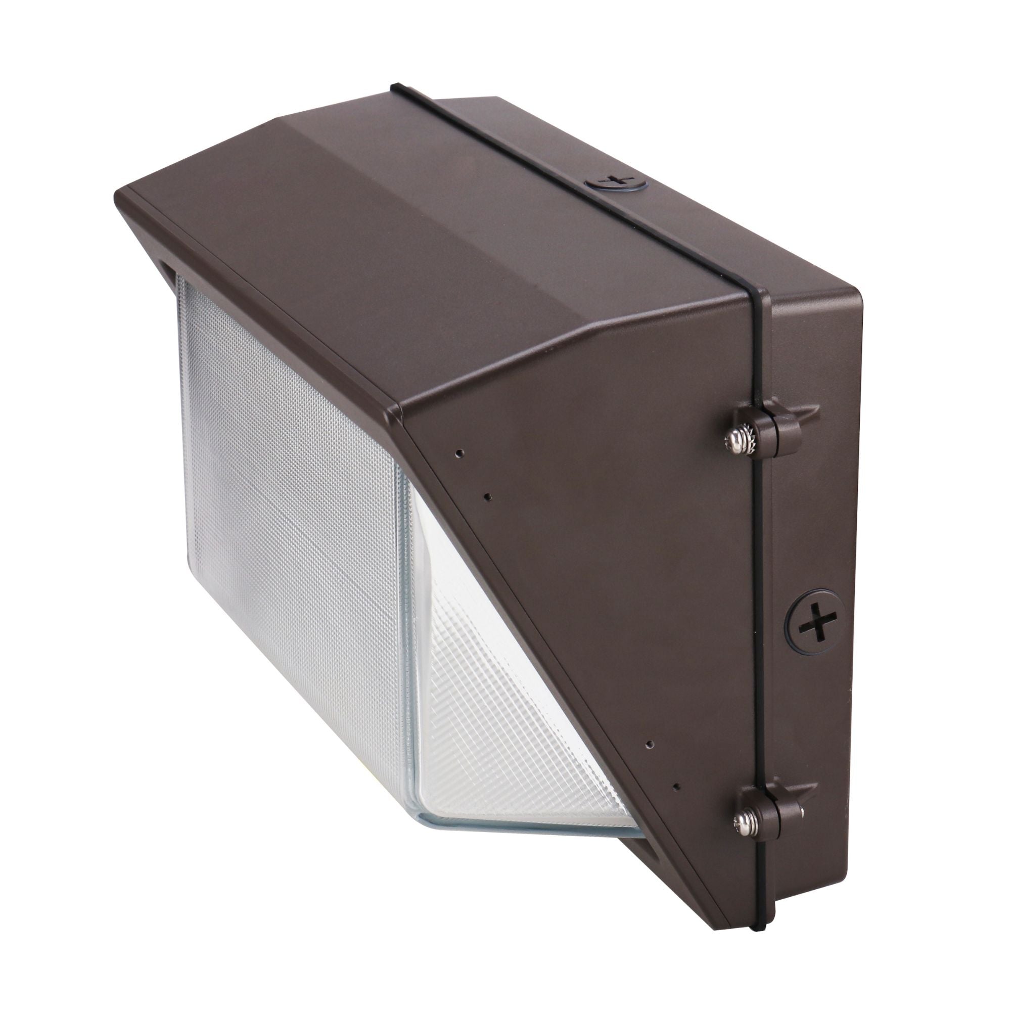 LED Wall Pack Light - Wattage Tunable (120W/100W/80W) - 135LM/W - Photocell Included - High Voltage - SWP5 - Glass Lens - Forward Throw - DLC 5.1 Listed