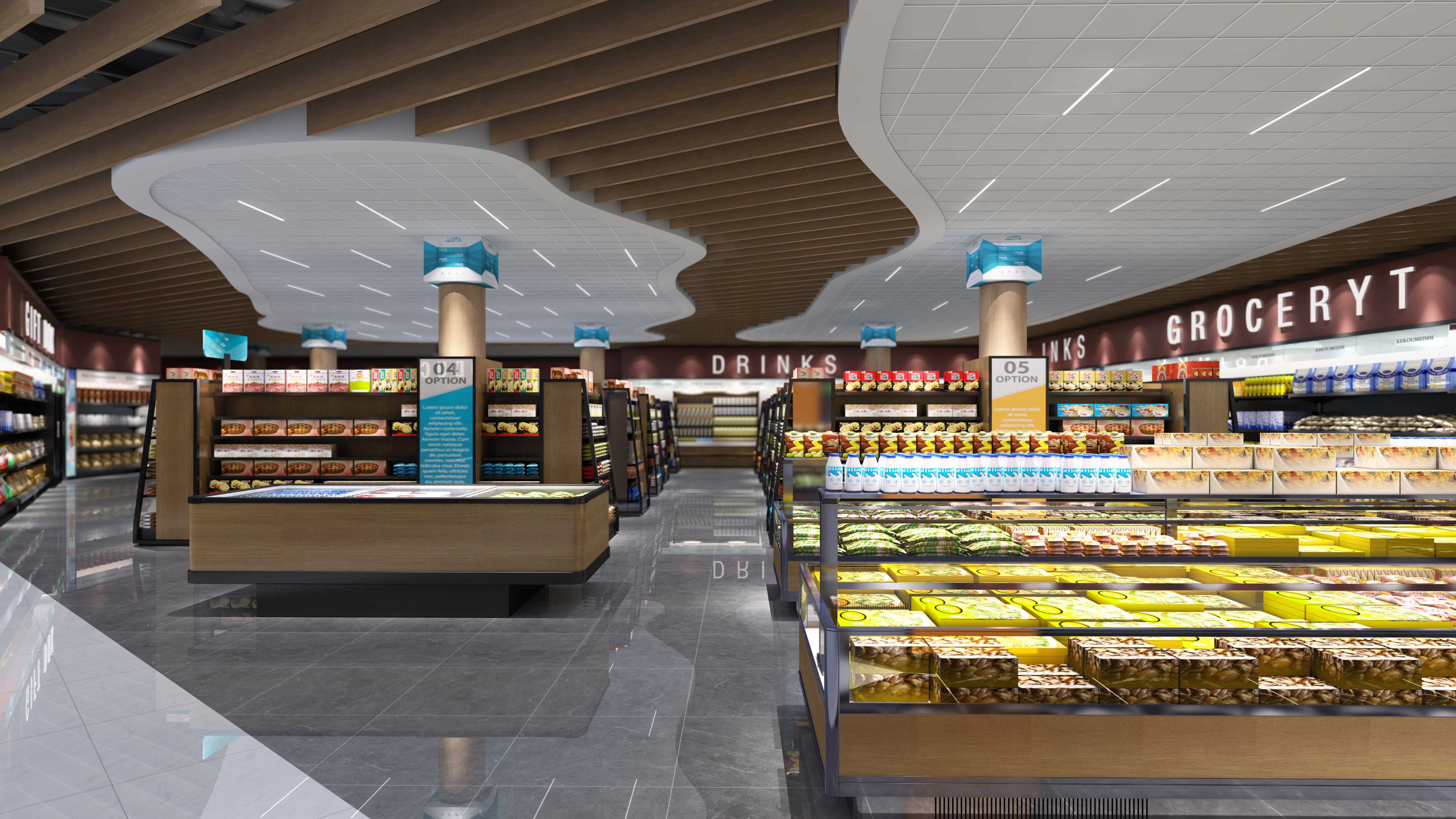 4FT T-Grid Linear Light, 9/16" Flat, 2320 Lumens,, 20W, 3500K or 4000K, 100-277V