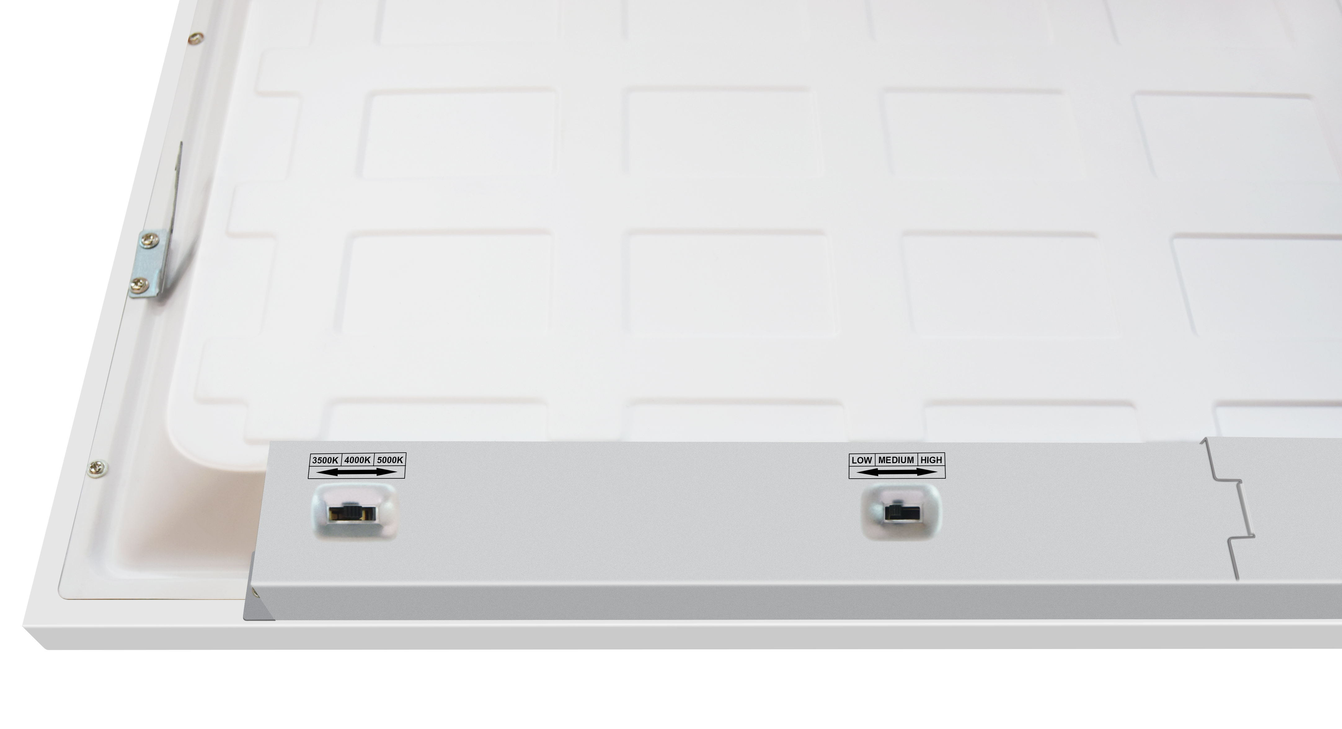 2x2 Back-Lit LED Troffer, 3850 Lumen Max, Wattage and CCT Selectable, Emergency Backup, 120-277V