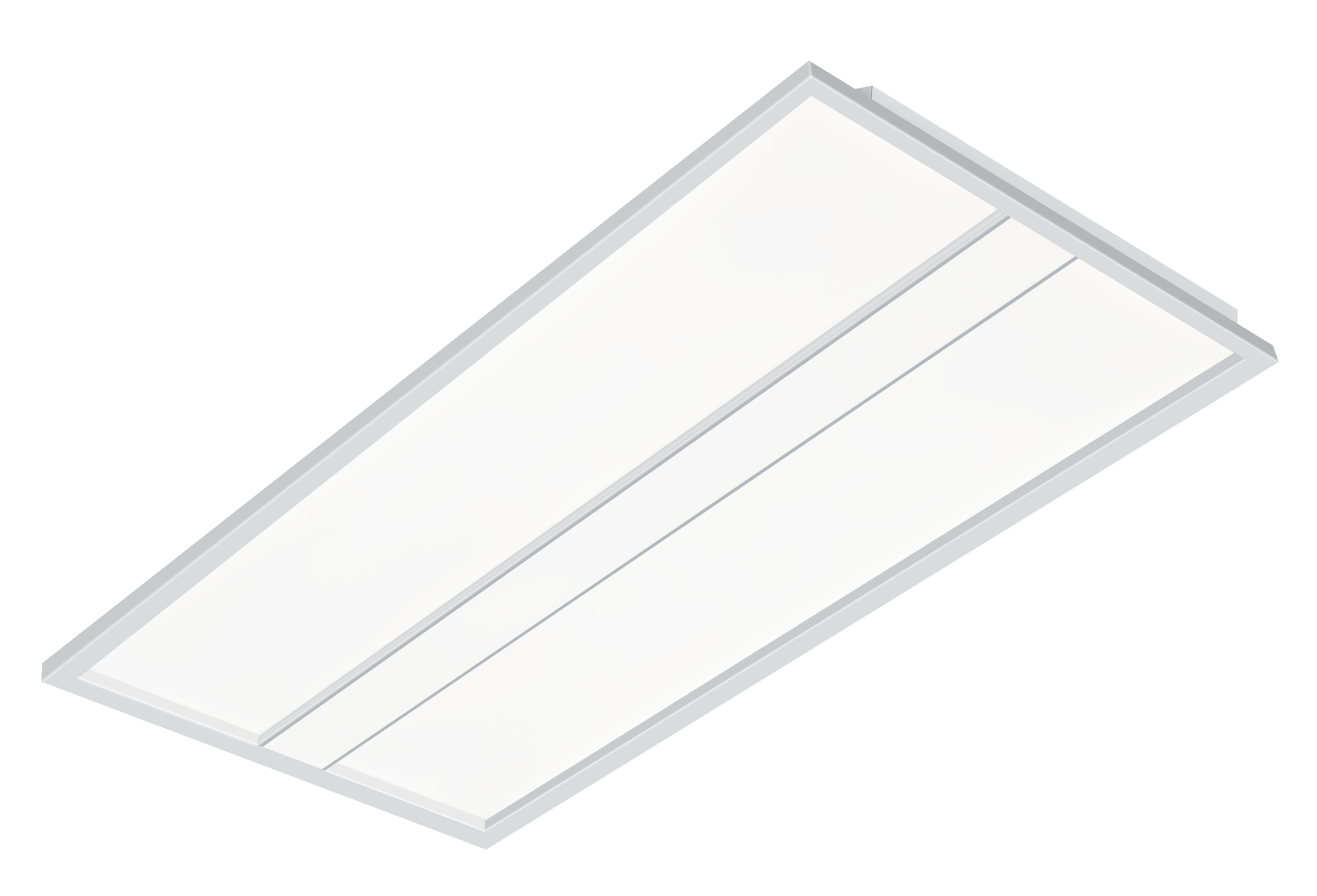 2x4 Back-Lit LED Troffer, 5500 Lumen Max, Wattage and CCT Selectable, Emergency Backup, 120-277V