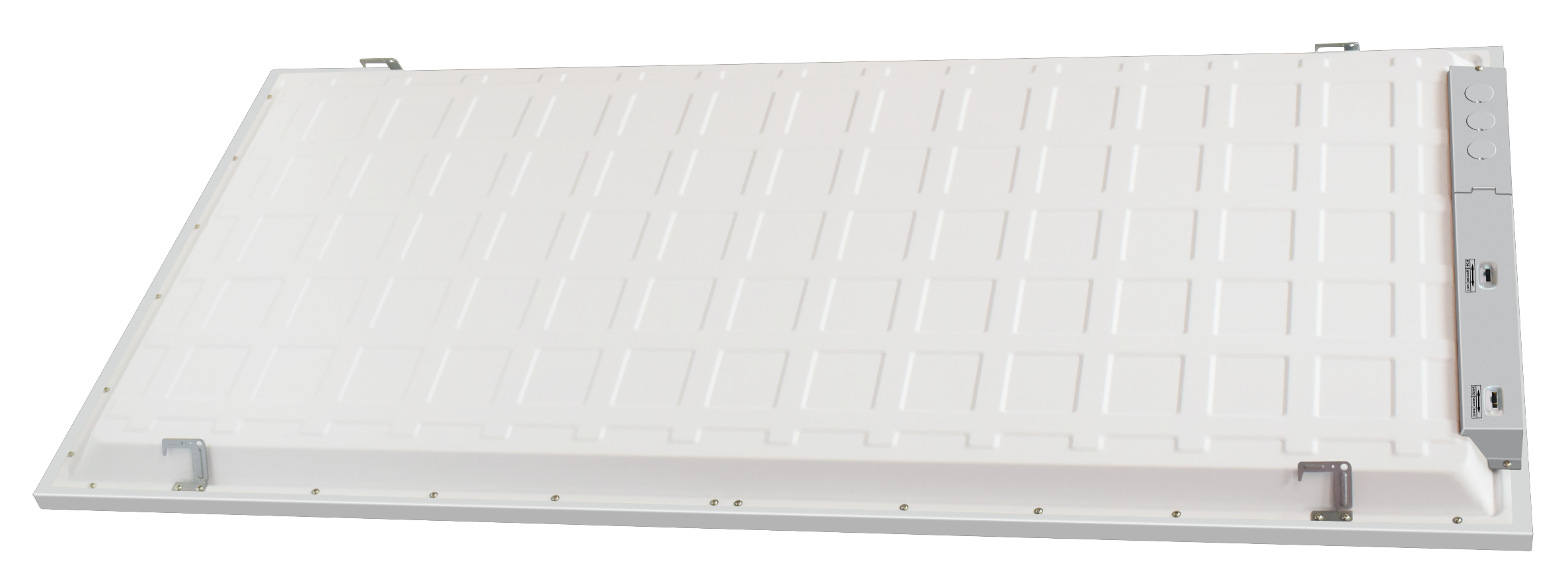 2x4 Back-Lit LED Troffer, 5500 Lumen Max, Wattage and CCT Selectable, Emergency Backup, 120-277V