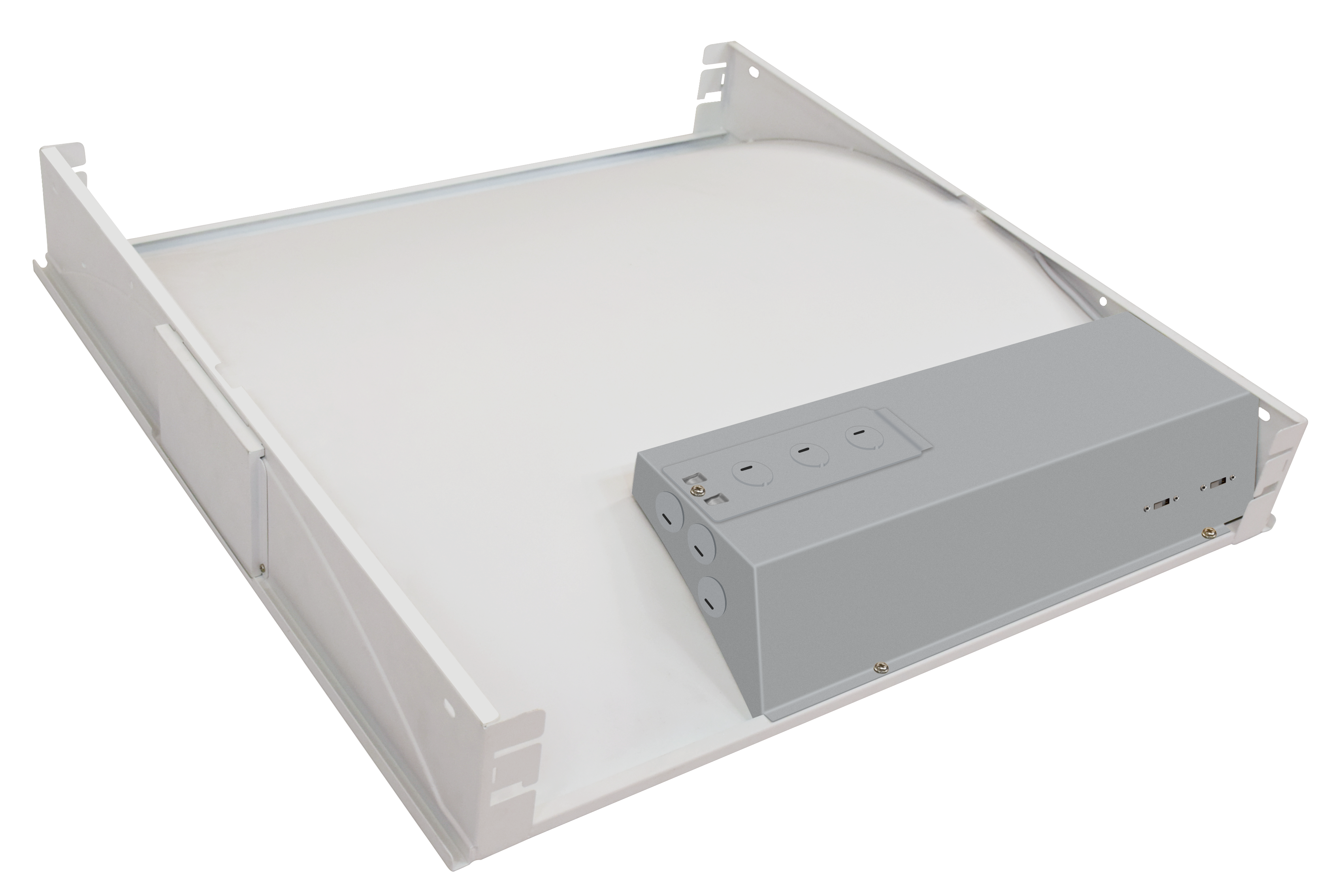 2x2 Premium Indirect LED Troffer, 4400 Lumen Max, Wattage and CCT Selectable, Dimming, 120-277V