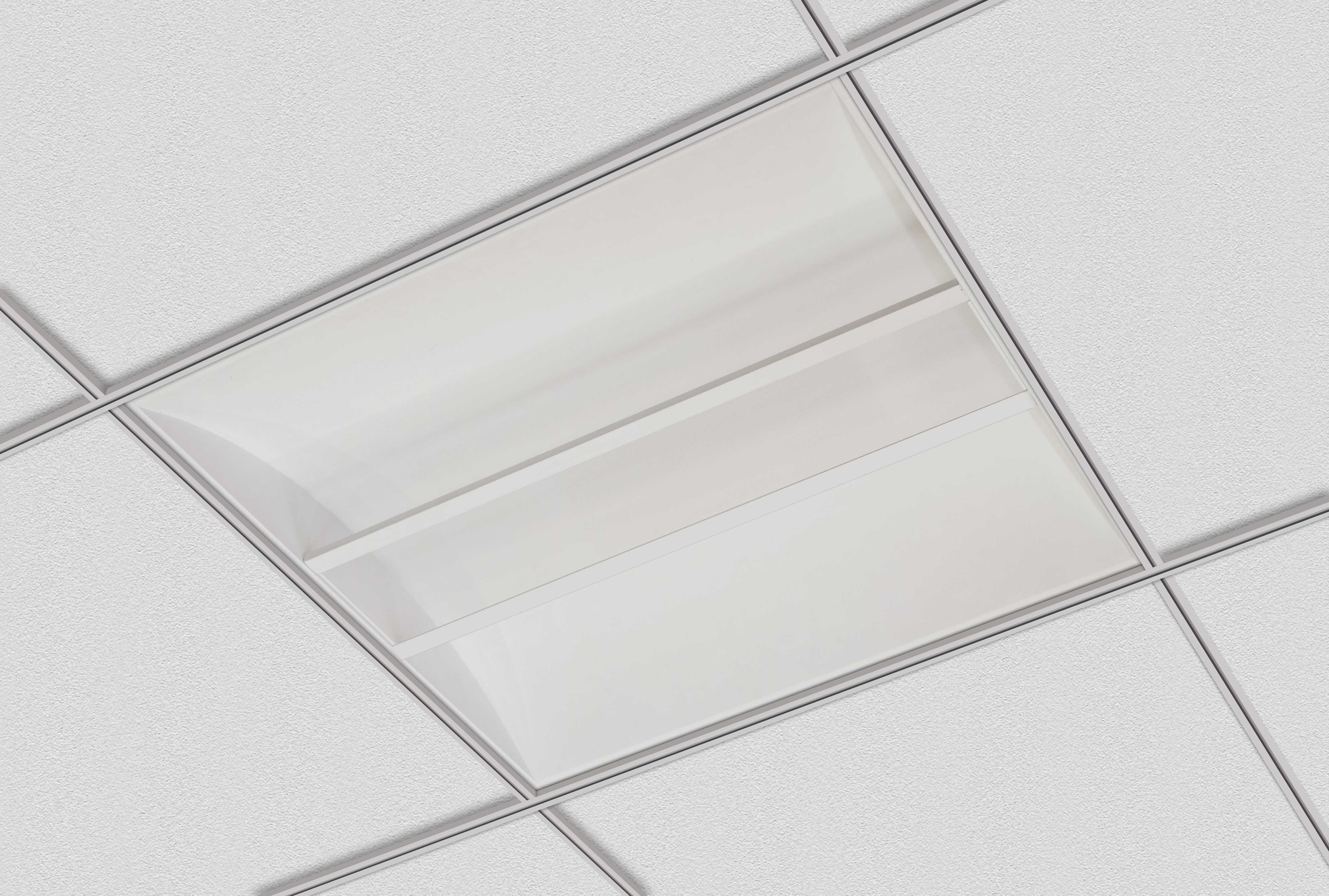 2x2 Premium Indirect LED Troffer, 4400 Lumen Max, Wattage and CCT Selectable, Dimming, 120-277V