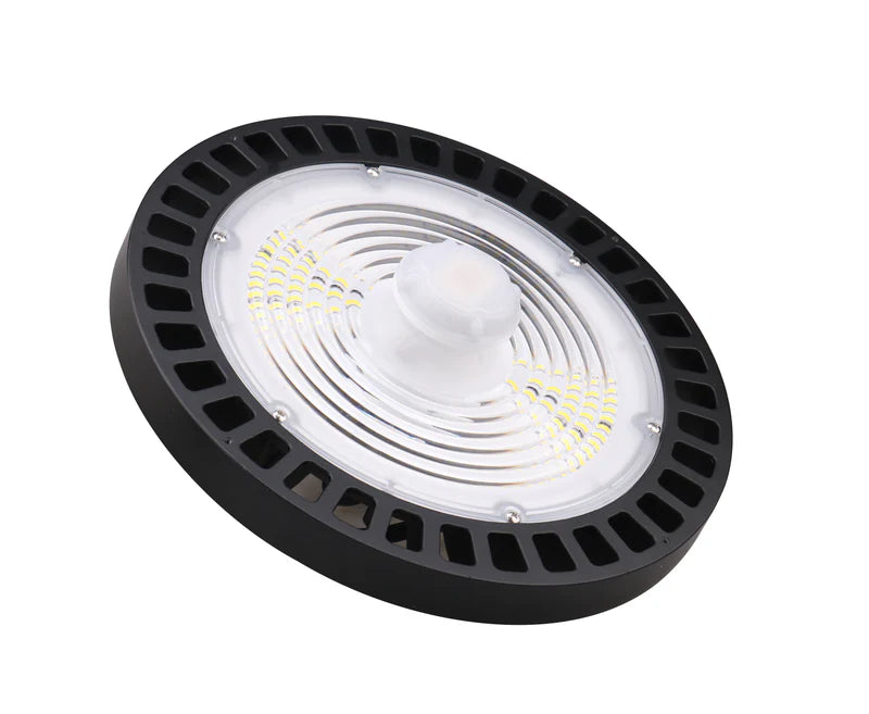 100W LED UFO High Bay Light with Motion Sensor – 14,500 Lumens, 6kV Surge Protection, IP65 Waterproof, UL & DLC5.1 Certified