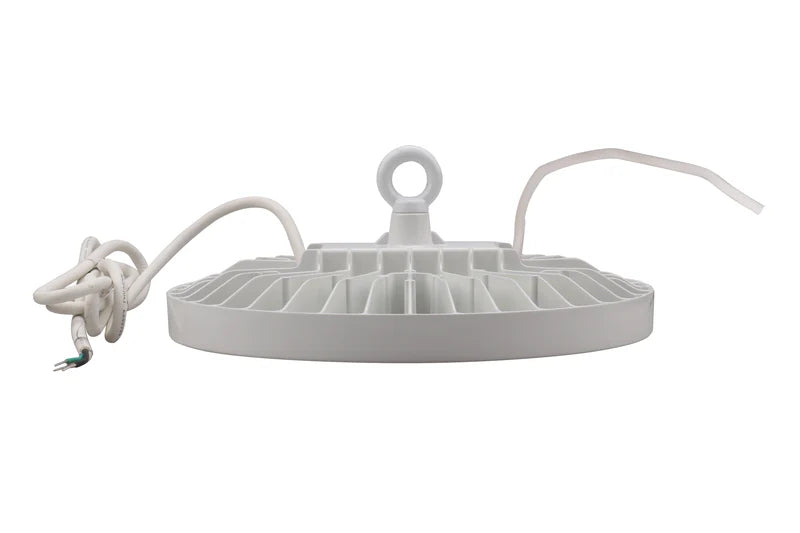 240W LED UFO High Bay Light – 34,800 Lumens – Hook Mount – 6kV Surge Protector – White – UL & DLC 5.1