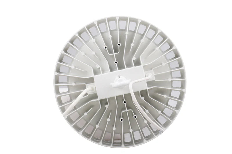 240W LED UFO High Bay Light – 34,800 Lumens – Hook Mount – 6kV Surge Protector – White – UL & DLC 5.1