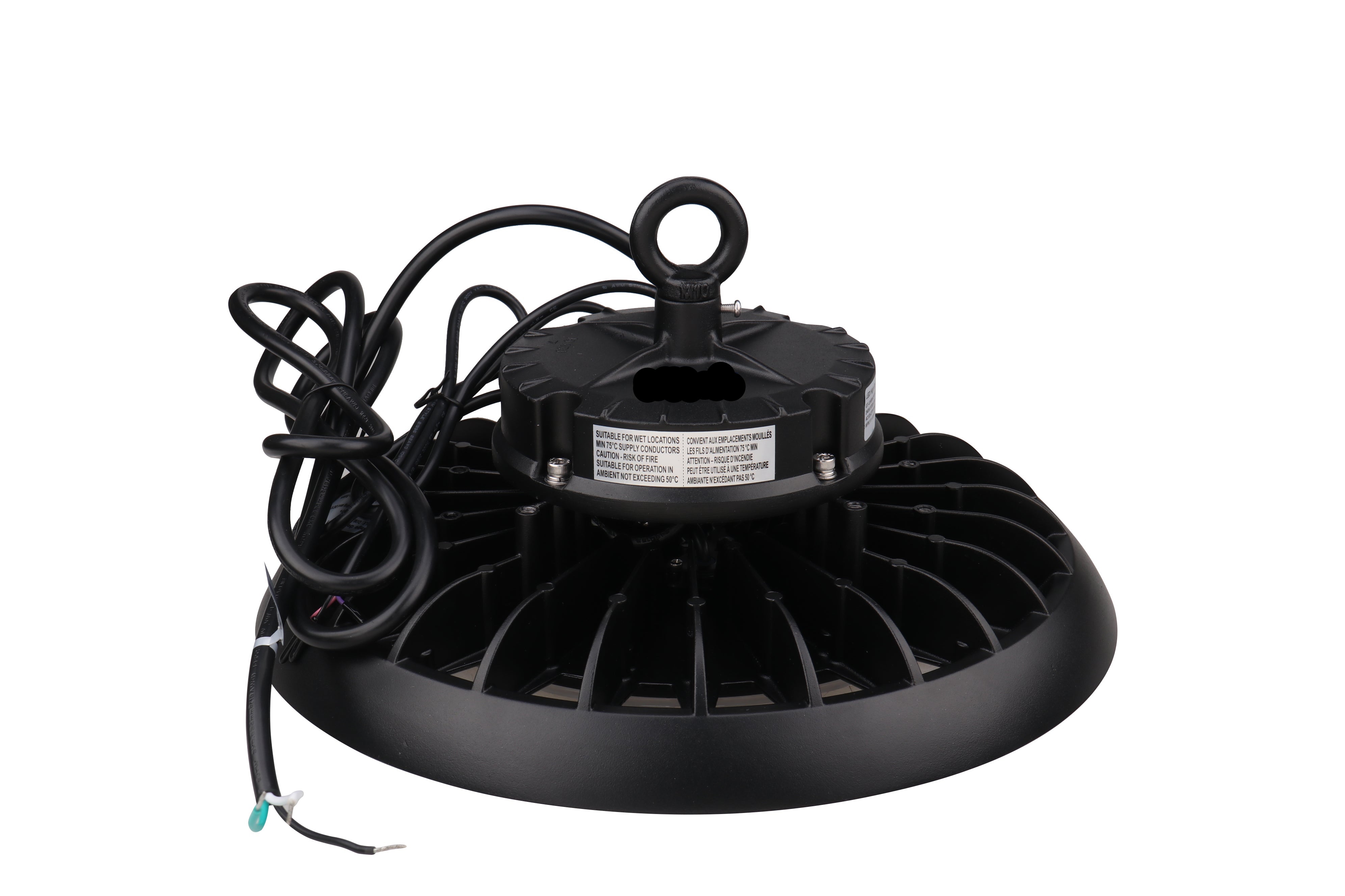 240W LED High Bay Light – 39,120 Lumens, Motion Sensor, 5000K/4000K, IP65 Waterproof, Dimmable, Hook Mount, UL & DLC 5.1 Certified