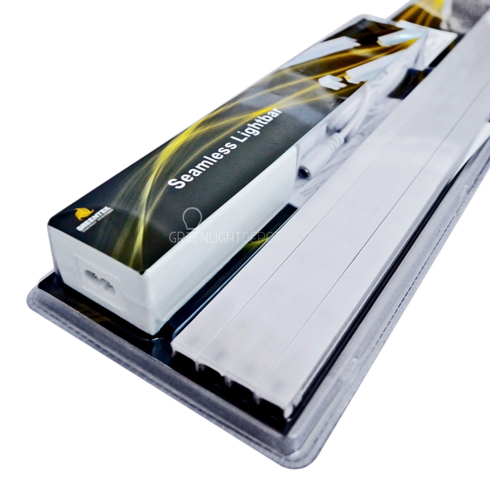 LED Under Cabinet Light - 4 Seamless Light Bar + Power Supply