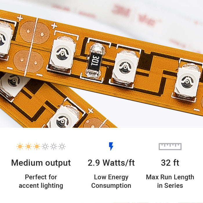 ColorBright™ Vivid Color LED Strip Light Series (Red, Green, Blue, & Amber)