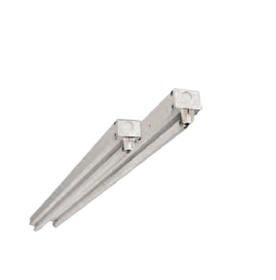 39" 2 Lamp Staggered Strip Fixture, 25 Watt T8, 120-277 Universal