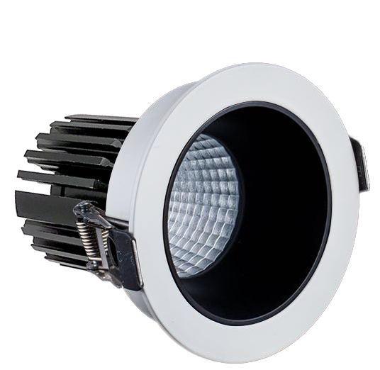 3" LED Winged Recessed Lights, Open Trim, 10 watt, 120V