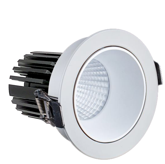 3" LED Winged Recessed Lights, Open Trim, 10 watt, 120V