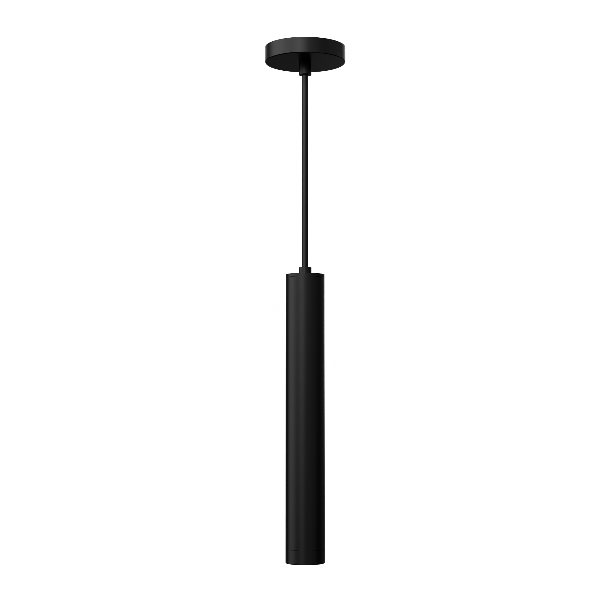 2" Ceiling Mount Cylinder Light, 20W, 1650 Lumen Max, Triac Dimming, CCT Selectable, 120V, Black