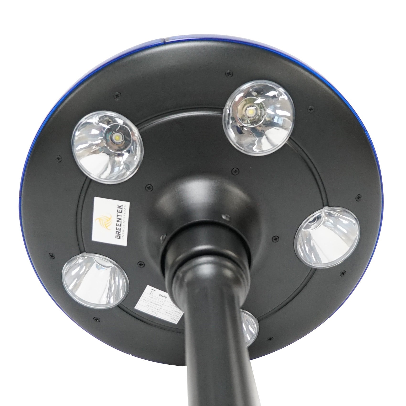 LED Solar Garden Light - 150 Lumens - LED Solar Courtyard Bollard Lights - 6000K