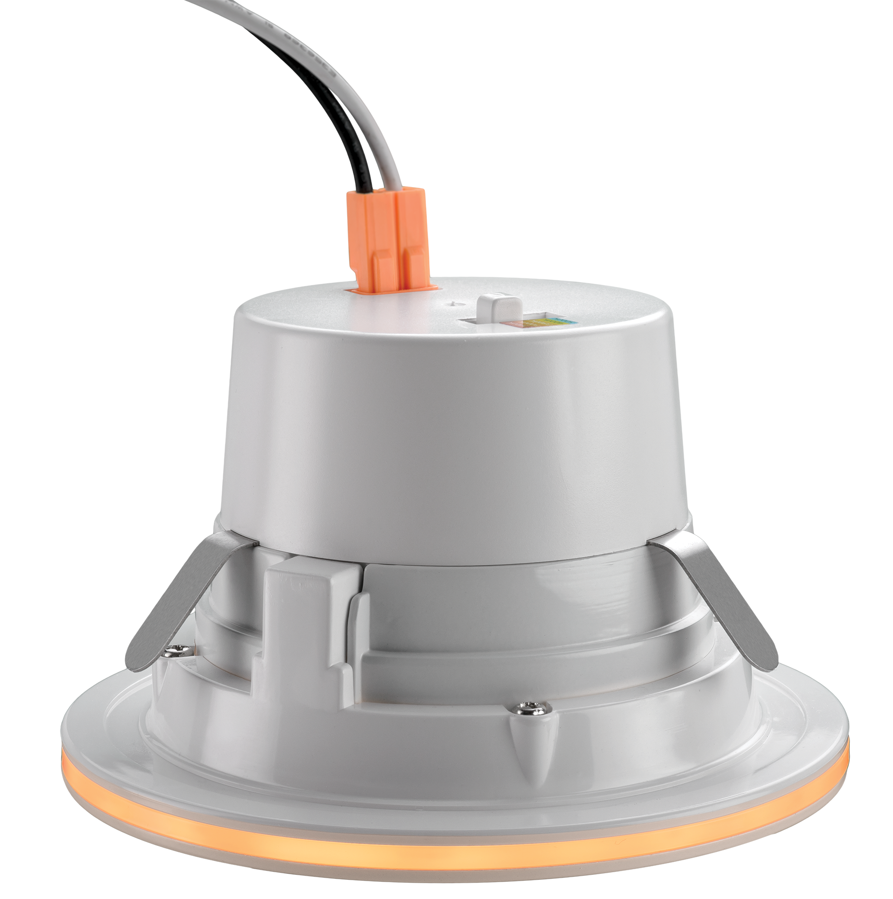 4 Inch LED Downlight with NightLightR Trim, 10.5 Watt, 120V, Selectable CCT