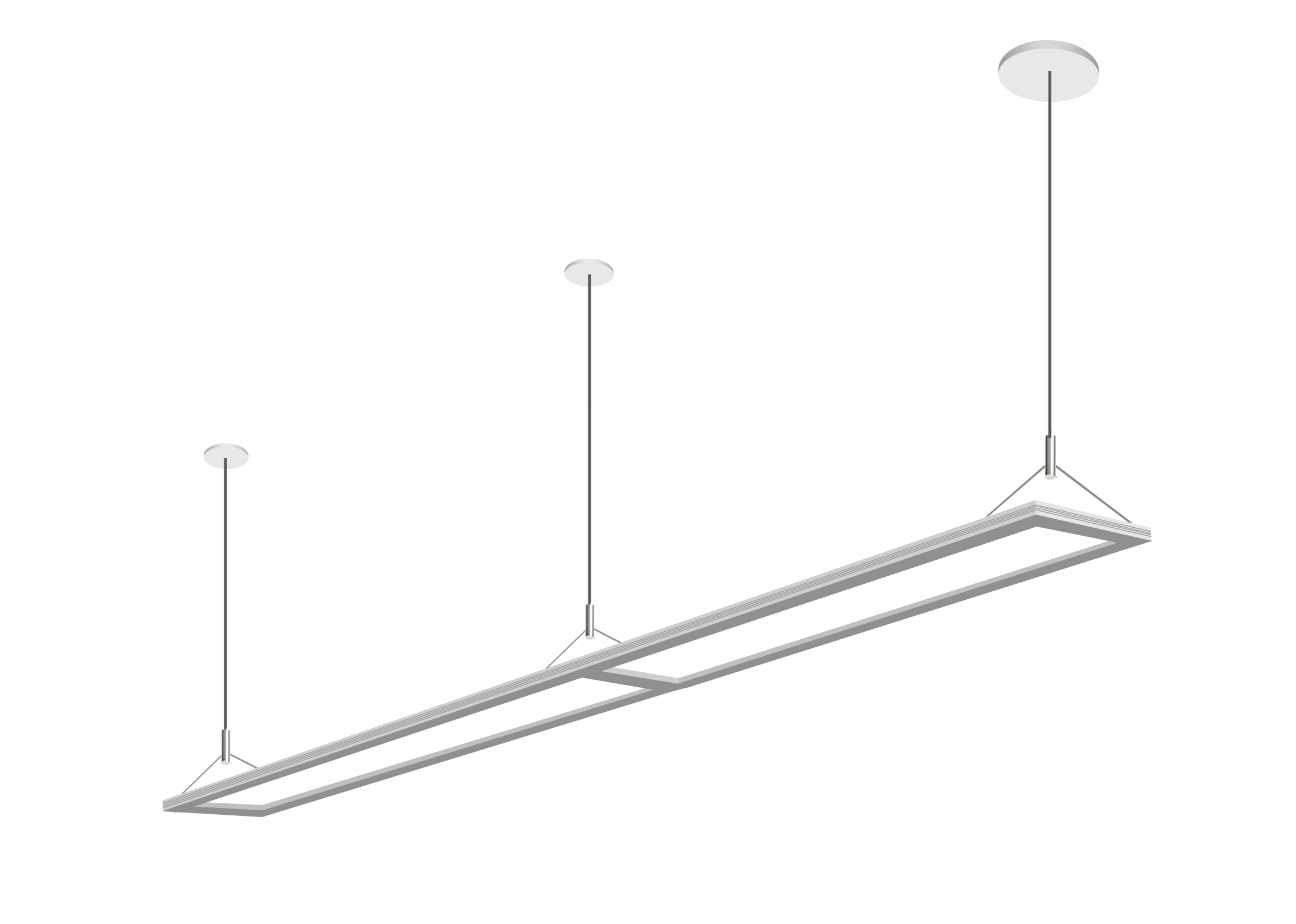 4FT Up and Down Linear Light, 4600 Lumens, 40W, CCT Selectable, 110-277V