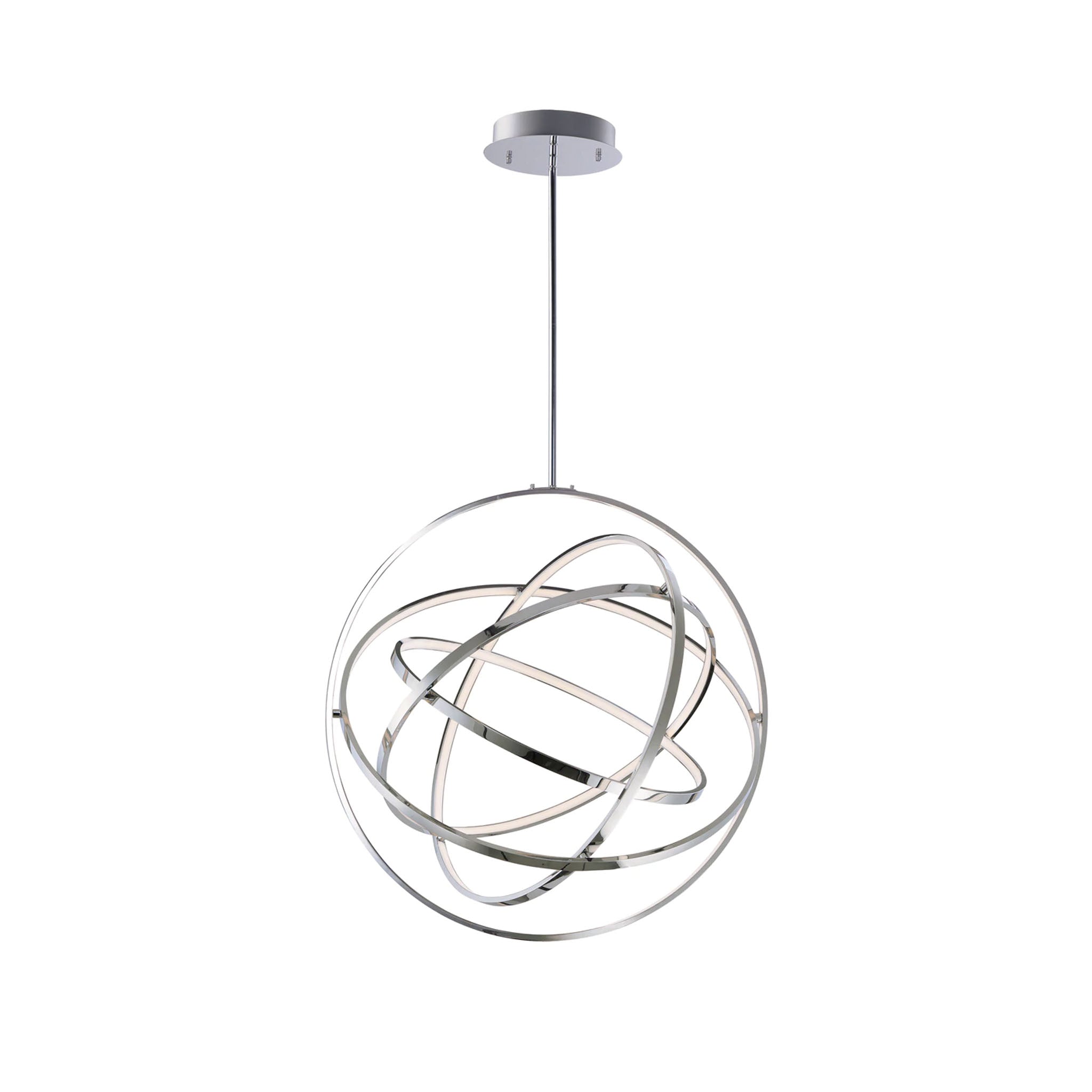Chrome Gyro II LED Pendant - E24785-PC