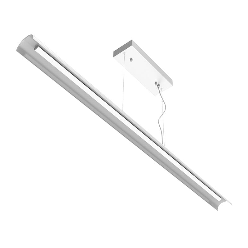 4' LED Direct or Indirect Linear Fixture, 2,500Lumens, 20W/25W/30W Selectable, 120-277V, CCT Selectable 3000K/3500K/4000K, White or Black Finish