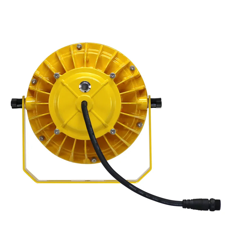 Round Loading Dock Light, 6600 Lumens, 60W, 6000K, with 1FT WP Connection Cord