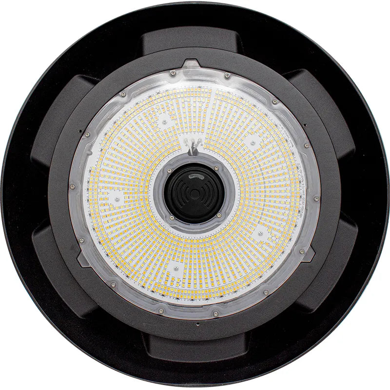 LED Sensor-Ready UFO High Bay Light, 21,000 Lumens, Wattage Selectable, 4000K/5000K, 120-277V, IP65 Rated