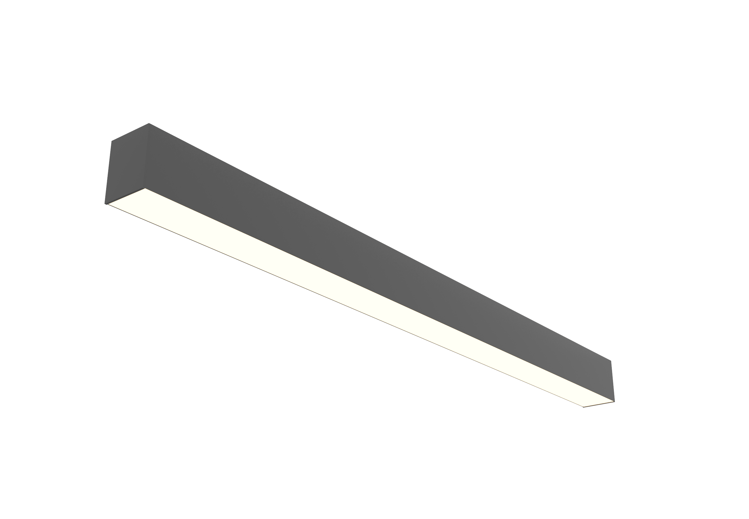 8 FT LED Direct/Indirect Suspended Linear Fixture G2, 13800 Lumens, Wattage and CCT Selectable, 120-277V, Black, White or Silver Finish