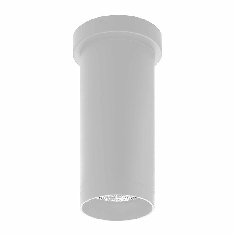 4" Ceiling Mount Cylinder Light, Triac Dimming, CCT & Wattage Selectable, 120-277V, White