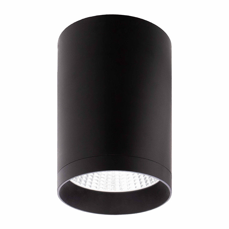 6" Ceiling Mount Cylinder Light, 2,625 Lumens, CCT & Wattage Selectable, 120-277V, Black