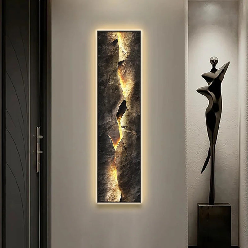 Modern Abstract LED Wall Art with Backlit Light Home Decor