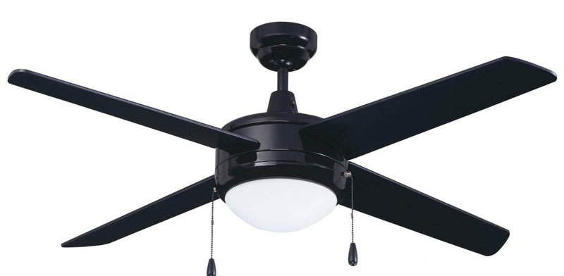 Europa LED 4-Blade Ceiling Fan Light, 50" Sweep, 16W, 3000K