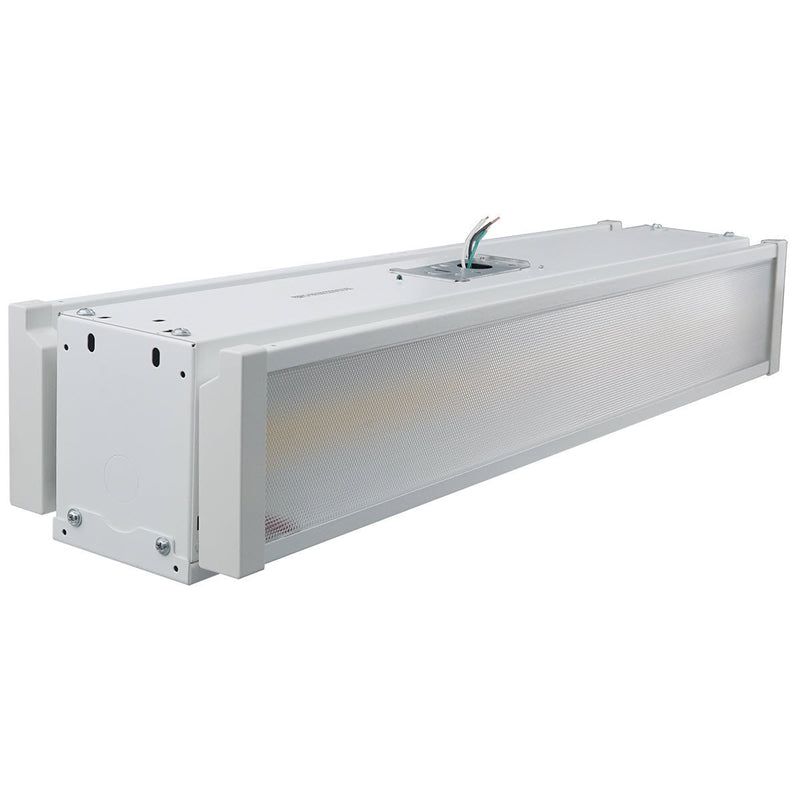 Foldable 2 Foot Linear High Bay, 14,850 Lumens, 70W/90W/110W Selectable, 5000K, 0-10V Dimmable, 120-277V, White Finish