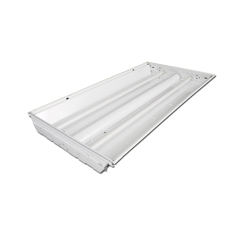 2 x 4 Foot LED Lensed Troffer, Grid Mount, 48 Watt