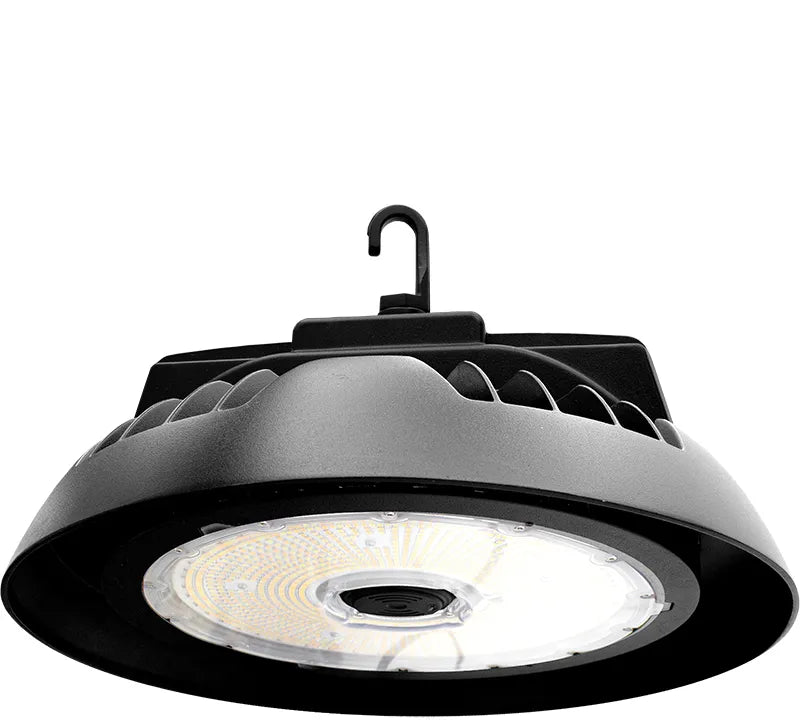 New Gen LED UFO High Bay Light, 150W/100W/80W/50W, CCT Adjustable 3000K/4000K/5000K, 0-10V Dimmable, IP65 Rated