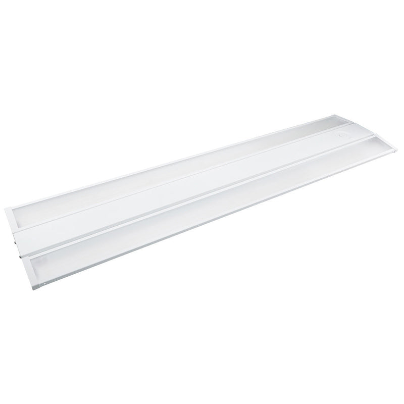 Foldable 4 Foot Linear High Bay, 29,700 Lumens, 180W/200W/220W Selectable, 5000K, 0-10V Dimmable, 120-277V, White Finish