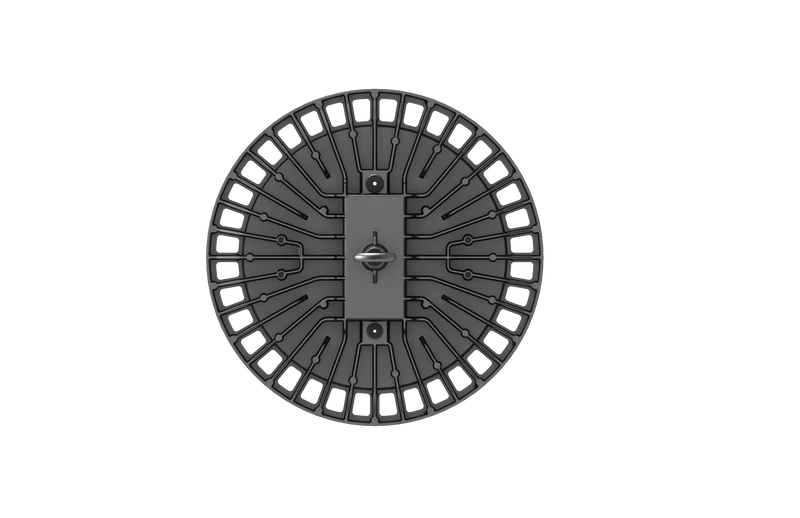 LED High Bay UFO - 240W - 34,800 Lumens - UFO3 - Hook Mount - 6kV Surge Protector - UFO Series - UL+DLC5.1