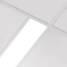 4FT Slim 4" Linear Recessed Light, 3400 Lumen Max, Wattage and CCT Selectable, 110-277V