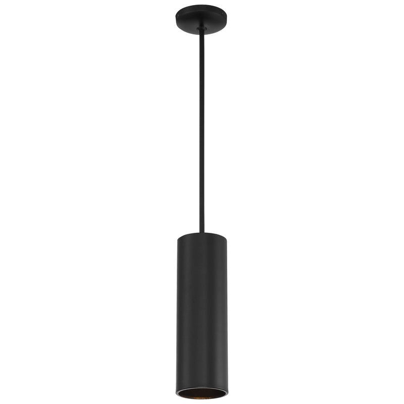 14.5" LED Pendant Light, 800 Lumens, 10W, 3000K, 120V, Matte Black, Pilson Collection