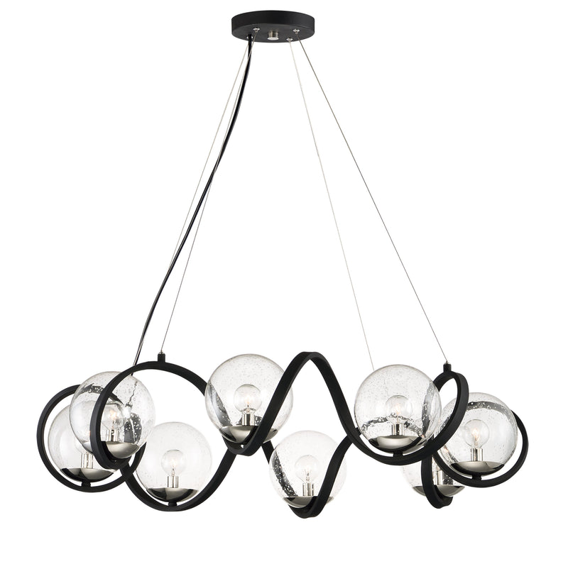 Curlicue 8-Light Pendant