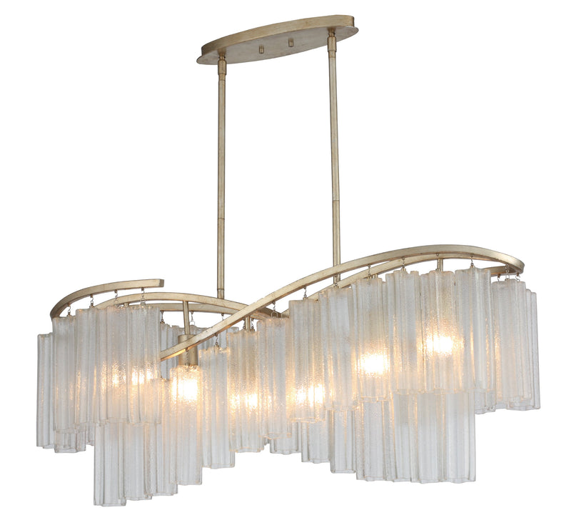 Victoria 6 Light Linear Chandelier