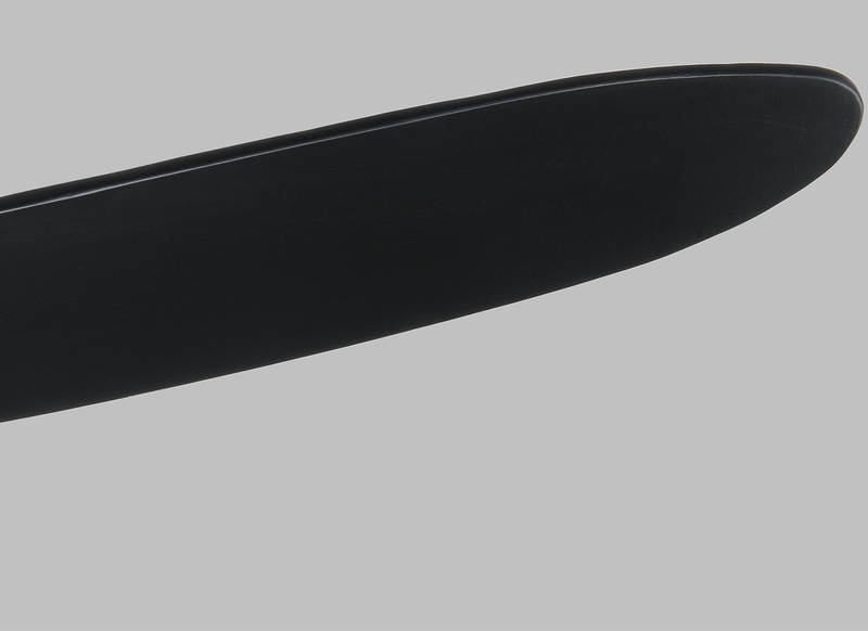 88" Maverick Super Max - Matte Black w/ Matte Black Blades