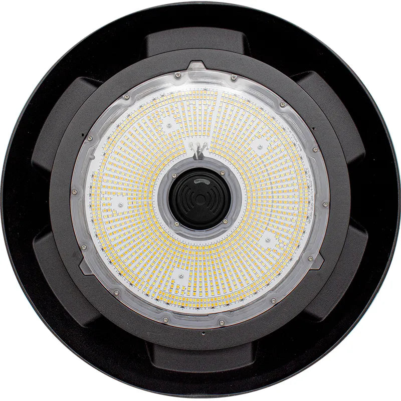 NEW GEN. UFO HIGHBAY, WATTAGE AND CCT ADJ. WATTS 150/100/80/50W, 30/40/50K, 0-10V