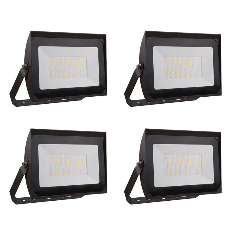 LED Flood Light for Outdoors - 100W - 11500LM - Flood Mount - (UL)