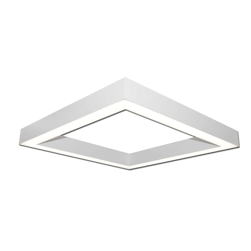 8X8 Foot Dimming LED Linear Pendant Fixture, Direct/Indirect, 192 or 256 Watt, 100-277V